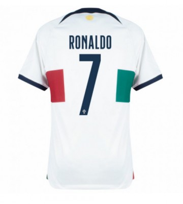 Portugal Cristiano Ronaldo #7 Udebanetrøje VM 2022 Kort ærmer